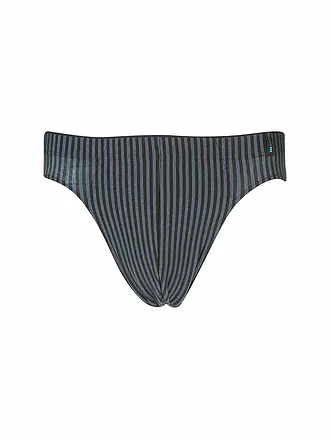 SCHIESSER | Supermini-Slip "Long Life" blauschwarz | blau